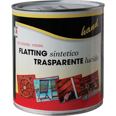 FLATTING A SOLVENTE HAND - TRASPARENTEML 750- 6 pezzi