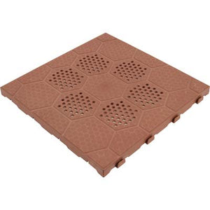 PIASTRELLA AUTOBLOCCANTE - PP COTTO CM 40X40 H.CM 2,5- 4 pezzi