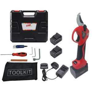 FORBICE BATTERIA EASYCUT REX STARS  VOLT 16,8 AH 4,0+2,0 MM 25/32 + VALIGIA