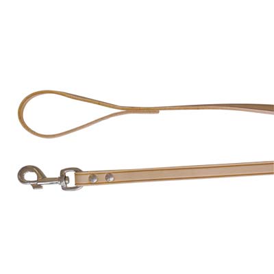 GUINZAGLIO CUOIO NATURALE - CM 110- 6 pezzi