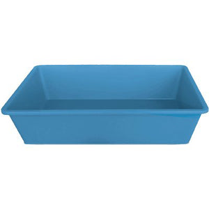 TOILETTE X GATTI APERTA STEFANPLAST - PP BLU CM 40X30 H.CM 10- 10 pezzi