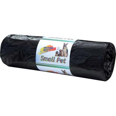 SACCO X DEIEZIONI CANINE - NERO CM 26X30 CF=PZ 30- 20 confezioni