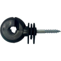 ISOLATORE ELETTRORECINZIONE OCCHIOLO VITE LEGNO - X FILO + CORDA- 50 pezzi