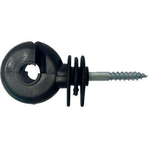 ISOLATORE ELETTRORECINZIONE OCCHIOLO VITE LEGNO - X FILO + CORDA- 50 pezzi