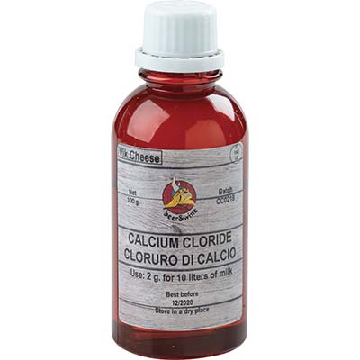 CLORURO CALCIO X FORMAGGIO - ML 100- 4 pezzi