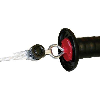 CONNETTORE MANIGLIA FILO CORDA ELETTROR AKO KERBL - ACCIAIO INOX CF=PZ 4- 1 confezioni