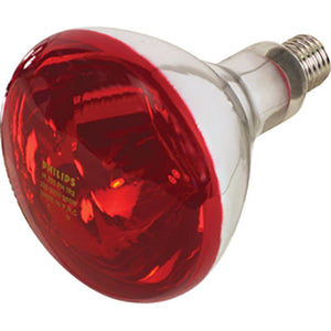 LAMPADA RIFLETTORE PULCINI  INFRAROSSI VOLT 230 WATT 150 E27 MM 125