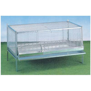 GABBIA PULCINI ANTITOPO  CM 100X50 H.CM 60