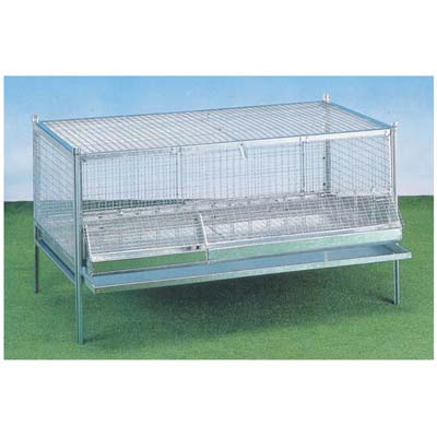 GABBIA PULCINI ANTITOPO  CM 100X50 H.CM 60