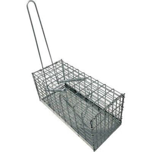 TRAPPOLA TOPI A GALLERIA STARS - ACCIAIO ZINC CM 14X30 H.CM 14- 6 pezzi