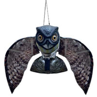 SPAVENTA VOLATILI GUFO STARS  + SUPPORTO H.CM 110