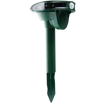 DISSUASORE ANIMALI DOMESTICI SOLARE STARS  RILEVAMENTO INFRAROSSI MT 5/8 120  ° 4X12V AA RIC