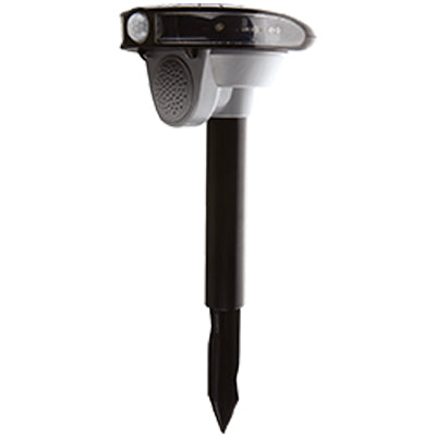 DISSUASORE VOLATILI SOLARE + SUONI STARS  RILEVAMENTO INFRAROSSI MT 5/8 120  ° 4X12V AA RIC