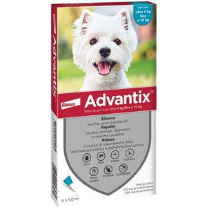 ANTIPARASSITARIO ADVANTIX CANI ELANCO - KG  4/10 CF=PZ 4- 1 confezioni