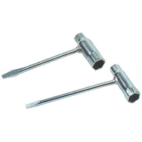 CHIAVE A TUBO X CANDELA MOTORE - EX MM 21 TA MM 17- 5 pezzi