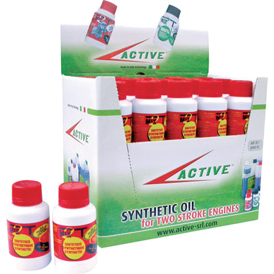 OLIO 2T SINTETICO ACTIVE - ML 100 ADDITIVATO- 30 pezzi