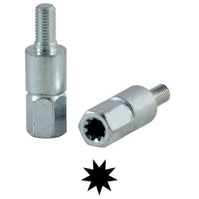 INSERTO X COPPIA CONICA DECESPUGLIATORE - DENTI  9- 2 pezzi