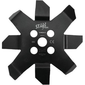 DISCO X DECESPUGLIATORE DENTI PIEGATI CUT 8 STARS  ACCIAIO DENTI 8 D.MM 250 S.MM 3,0