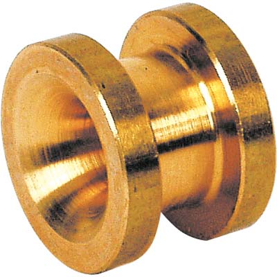 BOCCOLA PASSAFILO X TESTINA DECESPUGLIATORE - OTTONE MM 16X10 ACTIVE- 10 pezzi