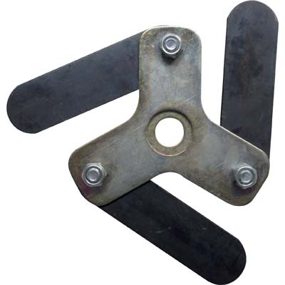 TESTINA X DECESPUGLIATORE ZORRO 3  ACCIAIO LAME 3 UNIVERSALE