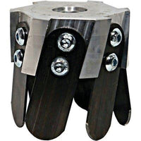 TESTINA X DECESPUGLIATORE ZAPPETTA SUPER 6  ACCIAIO LAME 6 UNIVERSALE