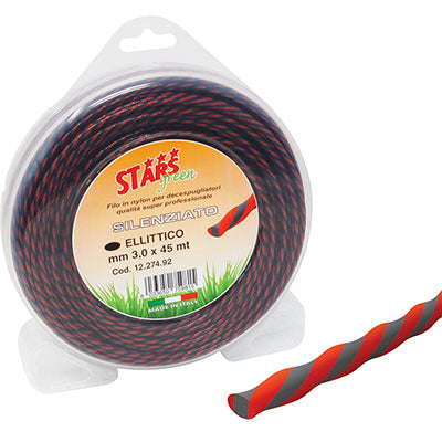FILO X DECESPUGLIATORE SILENZIATO STARS - MM 3,5 MT 38- 2 pezzi