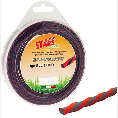 FILO X DECESPUGLIATORE SILENZIATO STARS - MM 4,0 MT  9- 4 pezzi
