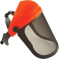 VISIERA RETE METALLO FAST PRO  H.CM 30 + REGGICAPO + COPRIFRONTE