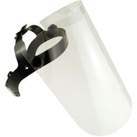 VISIERA POLICARBONATO FAST LIGHT  H.CM 30 + REGGICAPO