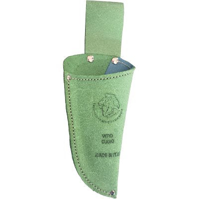 FODERO FORBICE POTA RIVETTATO PREMIUM  CUOIO CM 10X28