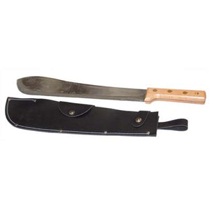 RONCOLA MACHETE 317 LEONELLI  ACCIAIO FORGIATO/LEGNO CM 50 + CUSTODIA