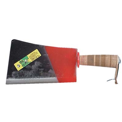 MANNARA + GANCIO 298 LEONELLI  MANICO CUOIO/ACCIAIO CM 22 KG 1,0