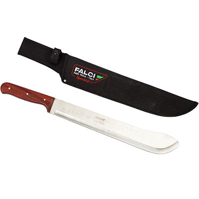 RONCOLA MACHETE FALCI  ACCIAIO LAMINATO/LEGNO CM 50 + CUSTODIA