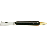 COLTELLO SERRAMANICO INNESTO 202 P SP DUE BUOI  ACCIAIO/PLT CM 19