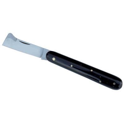 COLTELLO SERRAMANICO INNESTO 317 - ACCIAIO/PLT CM 17- 3 pezzi