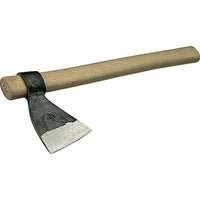 SCURE ASCIA GENOVA 314 RINALDI  ACCIAIO FORG/FAGGIO GR 400 H.CM 45 SM.MM 30X47