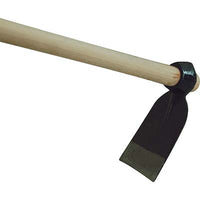 ZAPPA OCCHIO TONDO 016 + MANICO ORSATTI  ACCIAIO FORGIATO/FAGGIO GR 400 MM 75X125 H.CM 130