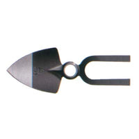 ZAPPA CUORE BIDENTE OCCHIO TONDO 229A BELLOTA  ACCIAIO FORGIATO GR 525 MM 110X310 SM.MM 32