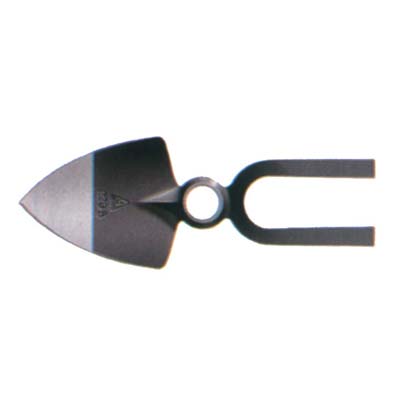 ZAPPA CUORE BIDENTE OCCHIO TONDO 229A BELLOTA  ACCIAIO FORGIATO GR 525 MM 110X310 SM.MM 32