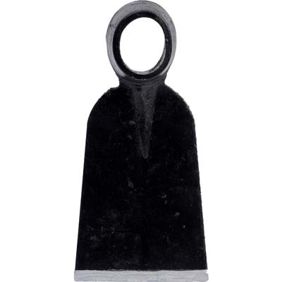 ZAPPA TOSCANA OCCHIO OVALE 350 ORSATTI - ACCIAIO FORGIATO GR 500 MM 100X135 SM.MM 32X24- 2 pezzi