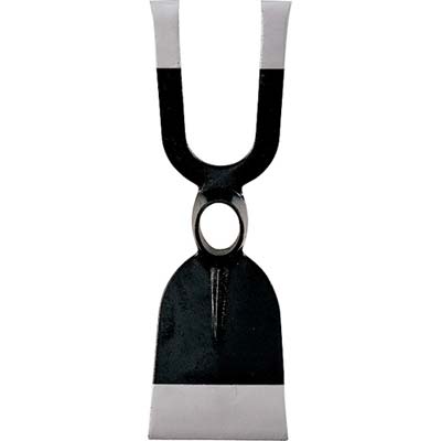 ZAPPA BIDENTE GUARDIAGRELE OCCHIO OVALE 06 ORSATTI  ACCIAIO FORGIATO GR 1000 MM 120X345 SM.MM 45X35