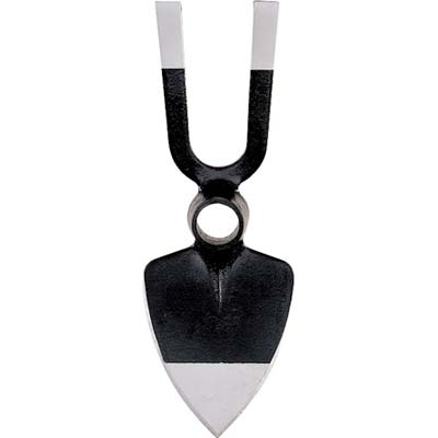 ZAPPA CUORE BIDENTE OCCHIO TONDO 229 ORSATTI  ACCIAIO FORGIATO GR 550 MM 75X300 SM.MM 32