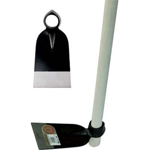 ZAPPA OCCHIO TONDO 016 + MANICO ORSATTI  ACCIAIO FORGIATO/FAGGIO GR 600 MM 105X155 H.CM 130