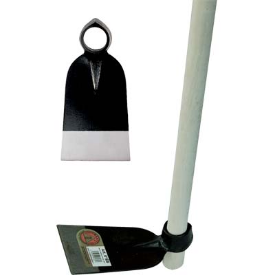 ZAPPA OCCHIO TONDO 016 + MANICO ORSATTI  ACCIAIO FORGIATO/FAGGIO GR 600 MM 105X155 H.CM 130