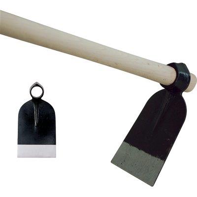 ZAPPA OCCHIO TONDO 015 + MANICO ORSATTI  ACCIAIO FORGIAT/FAGGIO GR  800 MM 120X190 H.CM 130