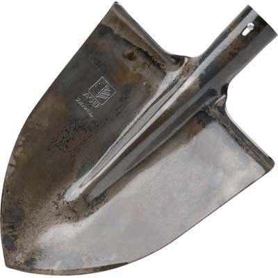 VANGHETTO A PUNTA STAMPATO AGEF  ACCIAIO CM 29X25 O.MM 39