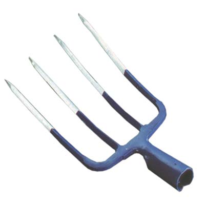 FORCA A VANGARE ORSATTI  ACCIAIO TEMPRATO DENTI 4 MM 205X300