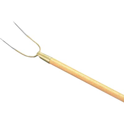 FORCA FIENO + MANICO ORSATTI  ACCIAIO FORGIATO/FAGGIO DENTI 2