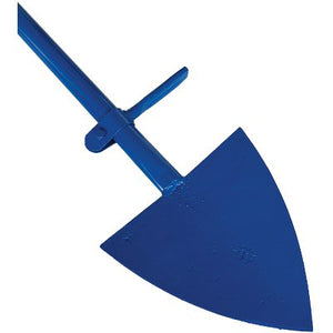 VANGA SPLUGA + MANICO STARS  ACCIAIO FORGIATO AMBIDESTRA CM 24X25 H.CM 148