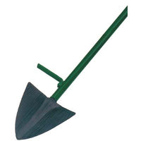 VANGA SPLUGA + MANICO  ACCIAIO FORGIATO DX CM 24X25 H.CM 148